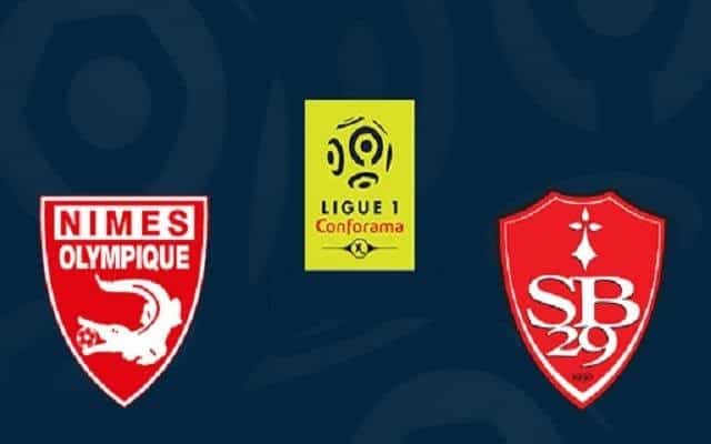 Soi keo nha cai bong da Nimes vs Brest, 23/08/2020- VDQG Phap [Ligue 1]
