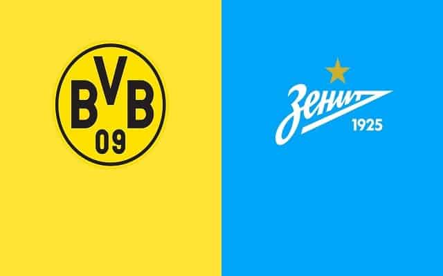 Soi keo nha cai bong da Zenit vs Borussia Dortmund, 09/12/2020 – Cup C1 Chau  Au