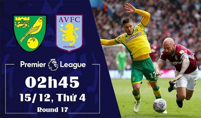 Soi keo nha cai bong da Norwich vs Aston Villa, 15/12/2021 - Vong 17 Giai Ngoai hang Anh